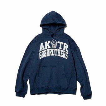 バスケットパーカー ウェア 秋冬物 アクター AKTR x68 AKTR HOOD SWEAT 