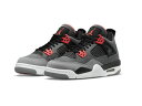 バスケットシューズ バッシュ スニーカー インフラレッド ジョーダン Jordan Air Jordan 4 Retro SE Infrared Grey/Infrared 23 ストリート 2