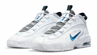 バスケットシューズ バッシュ ペニー　ハーダウェイ　 ナイキ Nike Air Max Penny　1 OG Home White/U.Blue
