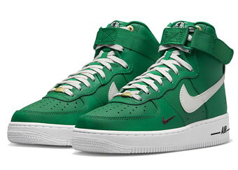 バスケ@TOKYO UltimateCollectionのバスケットシューズ バッシュ スニーカー ナイキ Nike Wmns Air Force 1 High 40th W Green/White ストリート 【WOMEN'S】｜アングル2
