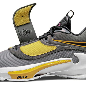 バスケットシューズ バッシュ フリーク　ヤニス ナイキ Nike Zoom Freak 3 Grey/Black/Yellow