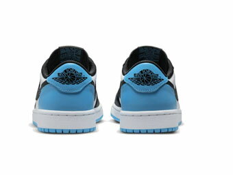 バスケットシューズ バッシュ スニーカー ジョーダン Jordan Wmns Air Jordan 1 Low Retro OG W White/Black/Powder Blue ストリート 【WOMEN'S】