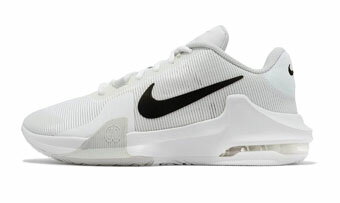 バスケットシューズ バッシュ インパクト ナイキ Nike Air Max Impact 4 White/Black