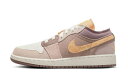 バスケットシューズ バッシュ スニーカー ジョーダン Jordan Air Jordan 1 Low SE GS Craft GS Purple/Mint スト...