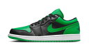 バスケットシューズ バッシュ スニーカー ジョーダン Jordan Air Jordan 1 Low Black/Lucky Green ストリート