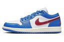 バスケットシューズ バッシュ スニーカー ジョーダン Jordan Wmns Air Jordan 1 Low SE W Blue/Red/White/Sail...