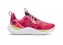 バスケットシューズ バッシュ アンダーアーマー UnderArmour Curry 10 GIRL DAD Red