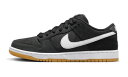 シューズ スニーカー ナイキ Nike SB Dunk Low Pro Gum Black/White Gum ストリート