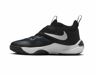 バスケットシューズ バッシュ ナイキ Nike Team Hustle D11 GS GS Black/White 【GS】キッズ