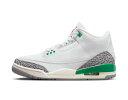 バスケットシューズ バッシュ スニーカー ジョーダン Jordan Wmns Air Jordan 3 Retro W White/Lucky Green ストリート 【WOMEN'S】