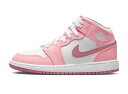 バスケットシューズ バッシュ スニーカー バレンタインデー ジョーダン Jordan Air Jordan 1 Mid GS Valentine GS Pink/White ストリート 【GS】キッズ