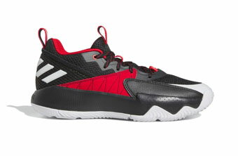 バスケットシューズ バッシュ アデイダス Adidas DAME CERTIFIED Black/Red/White