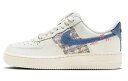 バスケットシューズ バッシュ スニーカー Just Do It ナイキ Nike WMNS AIR FORCE 1 039 07 LX W White/Denimu ストリート 【WOMEN 039 S】