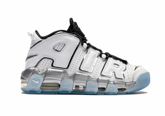 バスケットシューズ バッシュ スニーカー ナイキ Nike Wmns Air More Uptempo SE W WHITE/M.SILVER/BLACK/CLEAR ストリート 【WOMEN'S】