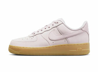 バスケットシューズ バッシュ スニーカー ナイキ Nike WMNS AIR FORCE 1 PRM MF W PEARL PINK/GUM LT BROWN ストリート 【WOMEN S】