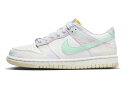 バスケットシューズ バッシュ スニーカー ナイキ Nike Dunk Low GS GS White/Mint ストリート 【GS】キッズ