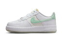 シューズ スニーカー ナイキ Nike Air Force 1 Low LV8 GS GS White/Mint/Phantom ストリート 【GS】キッズ