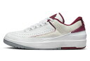 バスケットシューズ バッシュ スニーカー ジョーダン Jordan Air Jordan 2 Retro Low Cherrywood White/Cherry...