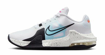 バスケットシューズ バッシュ インパクト ナイキ Nike Air Max Impact 4 White/Black