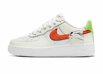 シューズ スニーカー ナイキ Nike Air Force 1 Low LV8 GS Year of the Rabbit GS White/Orange/Red ストリート 【GS】キッズ