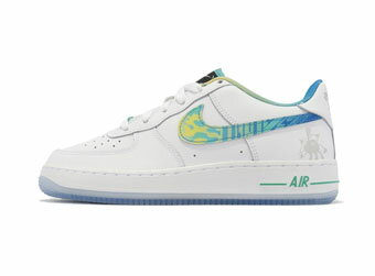 シューズ スニーカー ナイキ Nike Air Force 1 Low LV8 GS GS White/Multi ストリート 【GS】キッズ