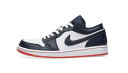 バスケットシューズ バッシュ スニーカー ジョーダン Jordan Air Jordan 1 Low Obsidian/White/Ember ストリート
