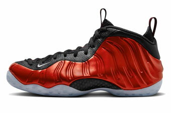 バスケットシューズ バッシュ スニーカー ナイキ Nike Air Foamposite One Red/Black ストリート