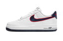 バスケットシューズ バッシュ スニーカー ナイキ Nike WMNS AIR FORCE 1 '07 W WHITE/NAVY ストリート 【WOMEN'S】
