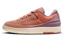 バスケットシューズ バッシュ スニーカー ジョーダン Jordan Wmns Air Jordan 2 Retro Low W Orange/Sail ストリー...