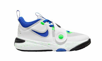 バスケットシューズ バッシュ ナイキ Nike Team Hustle D11 PS PS White/Blue 【PS】