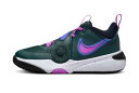 バスケットシューズ バッシュ ナイキ Nike Team Hustle D11 GS GS Green/Purple 【GS】キッズ