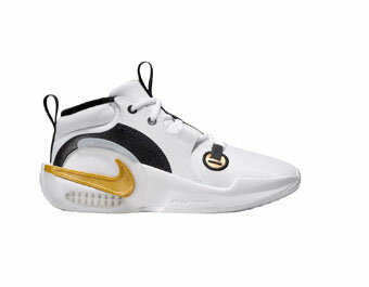 バスケットシューズ バッシュ ナイキ Nike Zoom Crossover 2 GS GS White/Black/Gold 【GS】キッズ