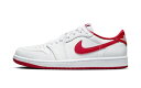 バスケットシューズ バッシュ スニーカー ジョーダン Jordan Air Jordan 1 Low Retro OG White/University Red...