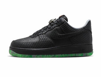 シューズ スニーカー ハロウィン ナイキ Nike Air Force 1 Low '07 PRM Halloween Black/Green ストリート