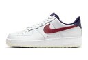 バスケットシューズ バッシュ スニーカー ナイキ Nike AIR FORCE 1 '07 White/Red/Light Blue ストリート