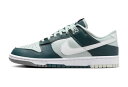 バスケットシューズ バッシュ スニーカー ナイキ Nike Dunk Low Retro PRM Deep Green/Light Jungle/White ス...