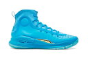 バスケットシューズ バッシュ ランニング アンダーアーマー UnderArmour Curry 4 Retro Blue ランニング トレーニング