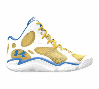 バスケットシューズ バッシュ フロトロ アンダーアーマー UnderArmour Curry Spawn Flotro Dub Nation White/Blue/Yellow