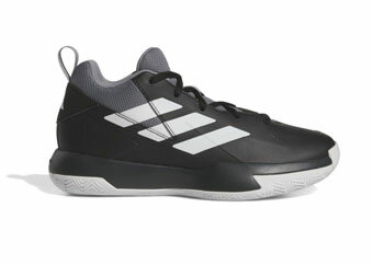 バスケットシューズ バッシュ アデイダス Adidas Kids Cross Em Up Select GS Blk/Wht 【GS】キッズ