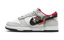 バスケットシューズ バッシュ スニーカー ナイキ Nike Dunk Low GS CNY Year Of the Dragon GS White/Black/...