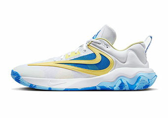 バスケットシューズ バッシュ ヤニス イモータリティ ナイキ Nike Giannis Immortality 3 White/Photo Blue/Yellow