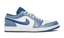 バスケットシューズ バッシュ スニーカー ジョーダン Jordan Air Jordan 1 Low Ashen Slate White/Steel Blue ...