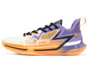 バスケットシューズ バッシュ スニーカー ニコラ・ヨキッチ 361 Degrees Big3 Future CQT Orange/Purple ストリート