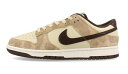 バスケットシューズ バッシュ スニーカー Animal Park Cheetah ナイキ Nike Dunk Low Retro PRM BEACH/BROWN...