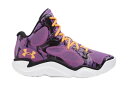 バスケットシューズ バッシュ フロトロ アンダーアーマー UnderArmour Curry Spawn Flotro NM Purple/Orange