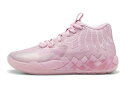 バスケットシューズ バッシュ ラメロボール イリディセント プーマ Puma MB.01 Iridescent Lilac Chiffon/Aqua