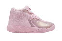 バスケットシューズ バッシュ ラメロボール イリディセント プーマ Puma MB.01 Iridescent PS PS Lilac Chiffon/Aqua...