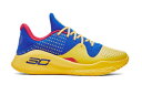 バスケットシューズ バッシュ ランニング フロトロ アンダーアーマー UnderArmour Curry 4 Low FloTro Blue/Yellow ラン...