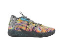バスケットシューズ バッシュ ラメロボール プーマ Puma MB.03 GS xDEXTERS LABORATORY GS Multi/Teal/Black ...