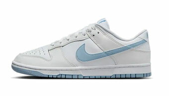 バスケットシューズ バッシュ スニーカー ナイキ Nike Dunk Low Retro White/Light Armory Blue ストリート